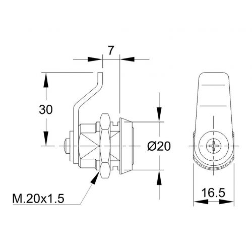 Cerradura 111 C